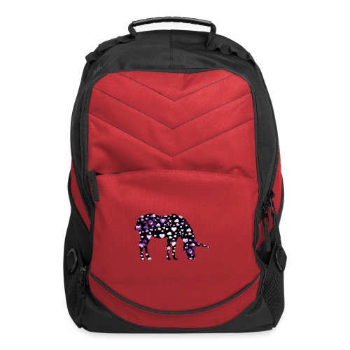 Unicorn Hearts purple - Computer Backpack