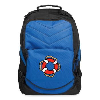 Water Safety - Computer Backpack - royal blue - Front