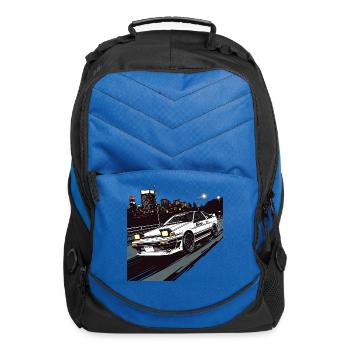 Toyota AE86 - Computer Backpack - royal blue - Front