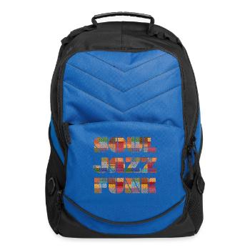 Soul Jazz Funk - Computer Backpack - royal blue - Front