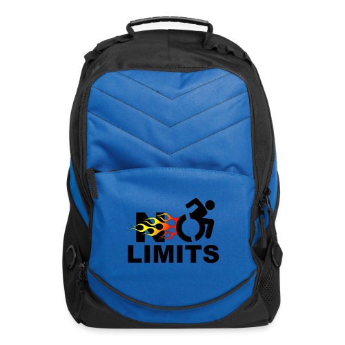 No limits for this wheelchair user * - Computer Backpack