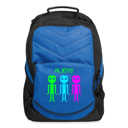 ALIENS PIXEL - Computer Backpack