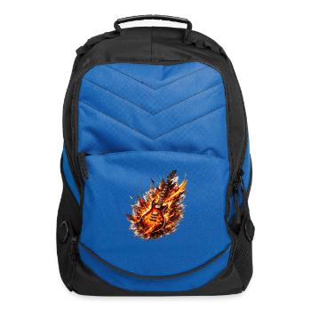 Inferno Guitar Burst - Computer Backpack - royal blue - Front