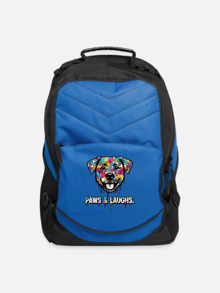 ColorDrip Canine Joy - Computer Backpack - royal blue
