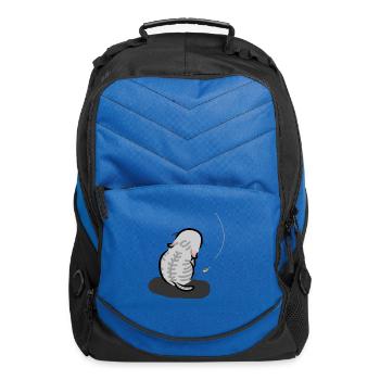 Don’t waste your time. - Computer Backpack - royal blue - Front