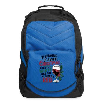 Im dreaming of a white Christmas - Computer Backpack - royal blue - Front