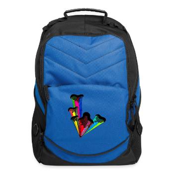 T-SHIRTS SHOPFRONT DESIGNS CLOTHING PARACHUTES - Computer Backpack - royal blue - Front