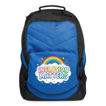 Inclusion Matters Special Education Kindness - Computer Backpack - royal blue - Front