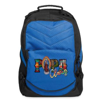 Papa Claus - Computer Backpack - royal blue - Front