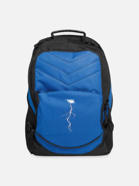Lighting Gift Idea Lightning Bolt Graphic - Computer Backpack - royal blue