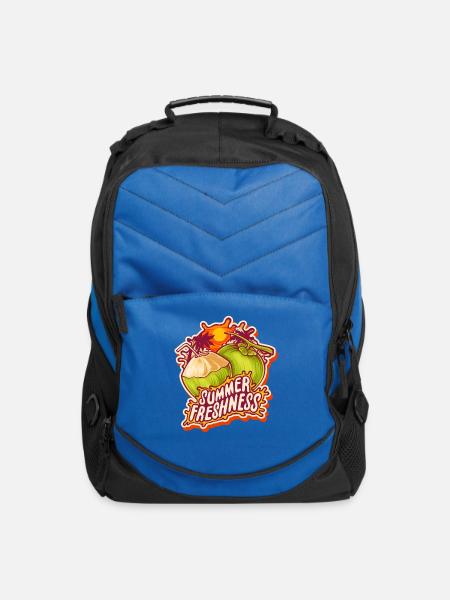 Summer freshness coconut - Computer Backpack - royal blue