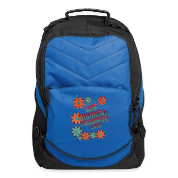 Thanksgiving December Born - Computer Backpack - royal blue - Front