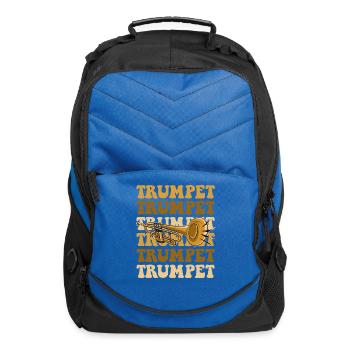 Trumpet - Computer Backpack - royal blue - Front