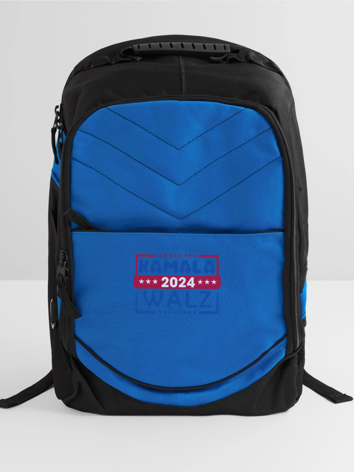 Kamala Waltz - Computer Backpack - royal blue - Front