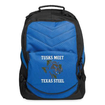 Hog Hunting Feral Pig Boar Control Wild Hog Patrol - Computer Backpack - royal blue - Front
