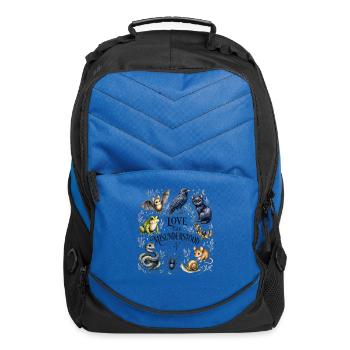 Love The Misunderstood Animals Gothic Nature - Computer Backpack - royal blue - Front
