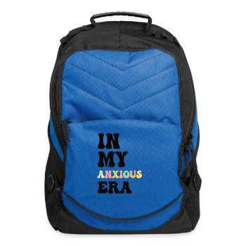 In My Anxious Era Funny Overthink - Computer Backpack - royal blue - Front
