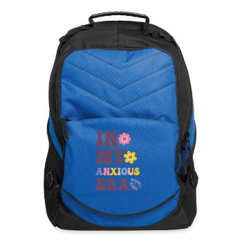 In My Anxious Era Funny Overthink - Computer Backpack - royal blue - Front