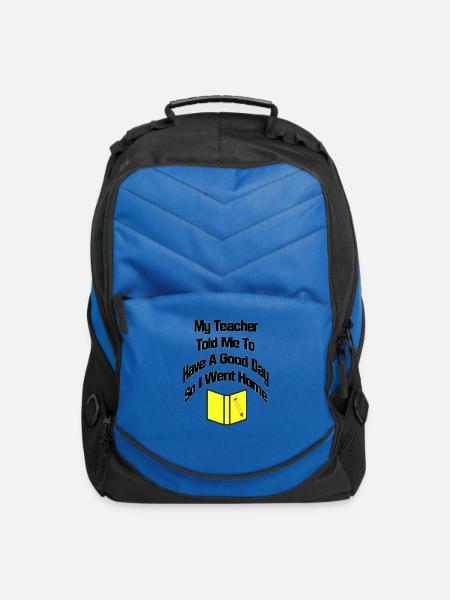Smart Aleck Student - Computer Backpack - royal blue