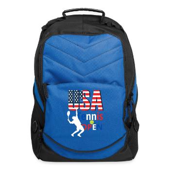 US Open Tennis - Computer Backpack - royal blue - Front
