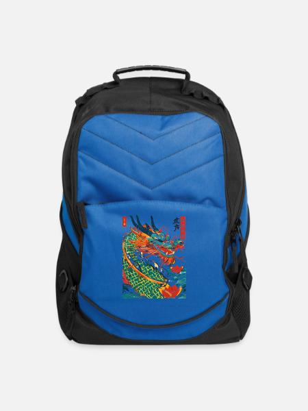 Dragon Boat Festival - Computer Backpack - royal blue