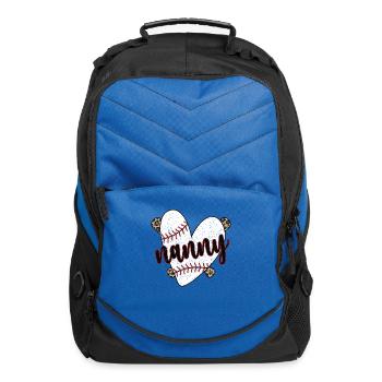 Baseball Nanny Of Baseball Player Nanny Grandma - Computer Backpack - royal blue - Front