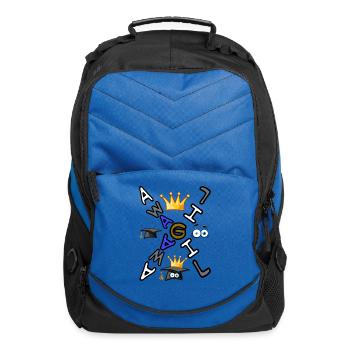 AWAGIL Golden G - Computer Backpack - royal blue - Front