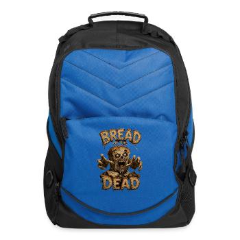 Bread of the Dead - Zombie Bread Monster Funny Hor - Computer Backpack - royal blue - Front