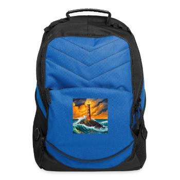 lalten in water - Computer Backpack - royal blue - Front