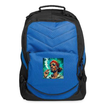 Double G - Computer Backpack - royal blue - Front