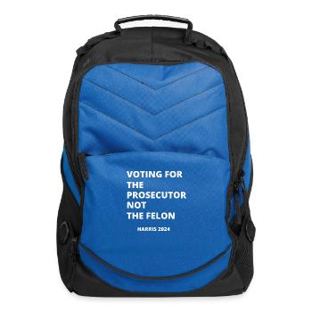 Voting for the Prosecutor Not the Felon - Computer Backpack - royal blue - Front