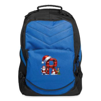 Merry Christmas, Christmas Retro - Computer Backpack - royal blue - Front