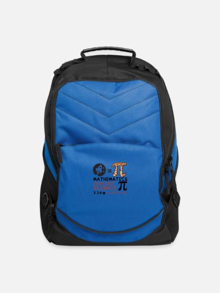Funny Math Joke - Computer Backpack - royal blue