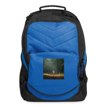Enchanted Forest Mystique T-Shirt - Computer Backpack - royal blue - Front