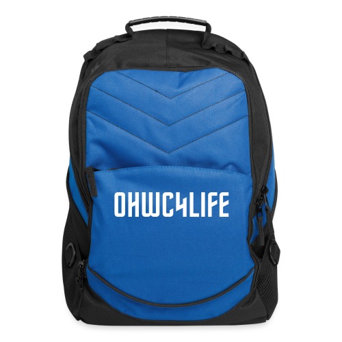 OHWC4LIFE text WH-NO-BG - Computer Backpack