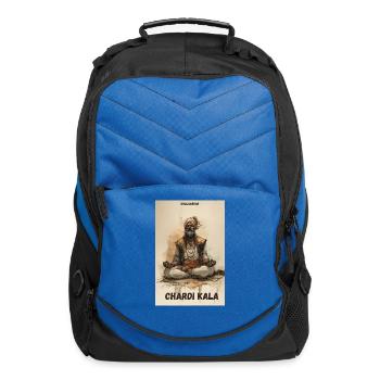 Chardi Kala Meditation - Computer Backpack - royal blue - Front