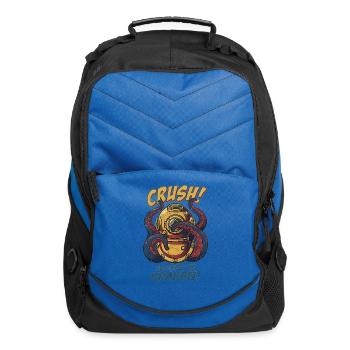 Crush! Release The Kraken - Computer Backpack - royal blue - Front