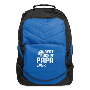 Best Trunkin Papa - Computer Backpack - royal blue - Front