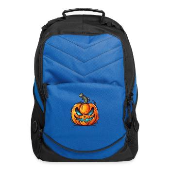 Jack-o'-Lantern - Computer Backpack - royal blue - Front
