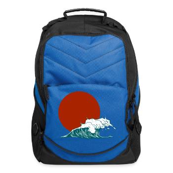 Ocean - Computer Backpack - royal blue - Front