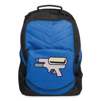 Water gun - Computer Backpack - royal blue - Front