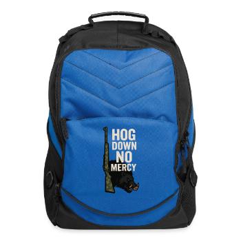 Hog Hunting Feral Pig Boar Control Wild Hog Patrol - Computer Backpack - royal blue - Front