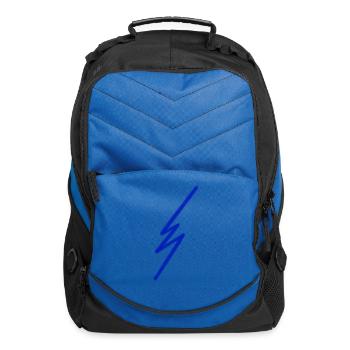 lightning strike - Computer Backpack - royal blue - Front