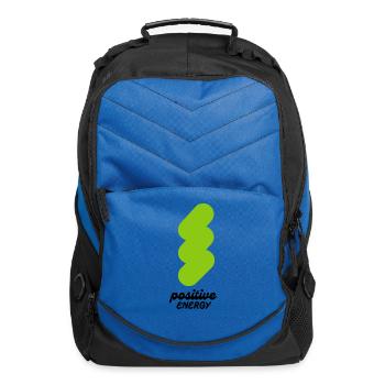 Positive Energy Neon Splash - Computer Backpack - royal blue - Front
