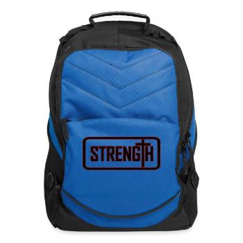 Christian Religious Clothing Strength Premium - Computer Backpack - royal blue - Front