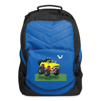 1983 Toyota Pickup Truck - Computer Backpack - royal blue - Front