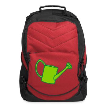 Watering Can - Computer Backpack - red - Front