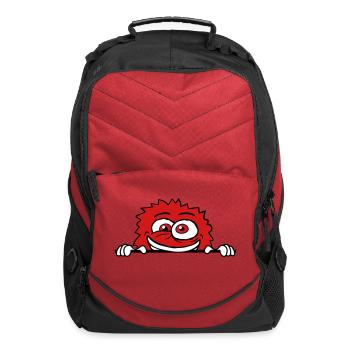 nervous breakdown monster shield - Computer Backpack - red - Front