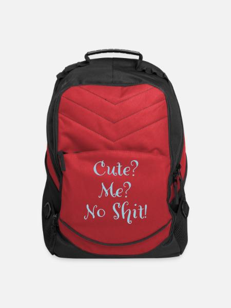 cute - Computer Backpack - red