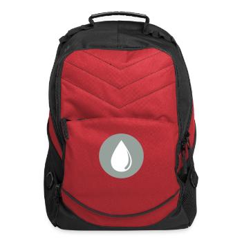 Water Drop - Computer Backpack - red - Front